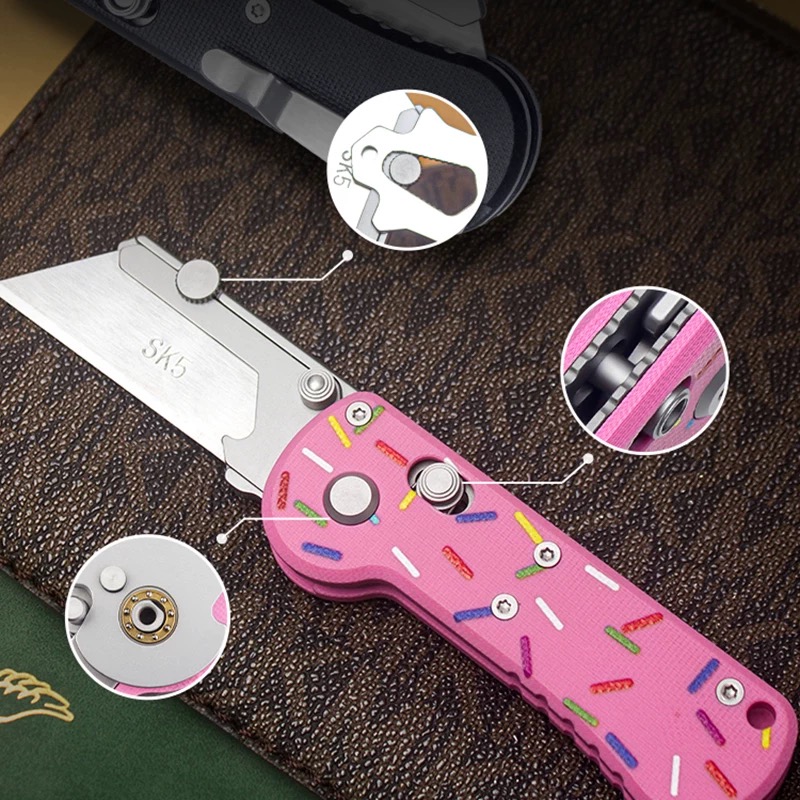 BHBT G10 Mini Folding Pocket U - Edc Carry Knife ulasan dan harga