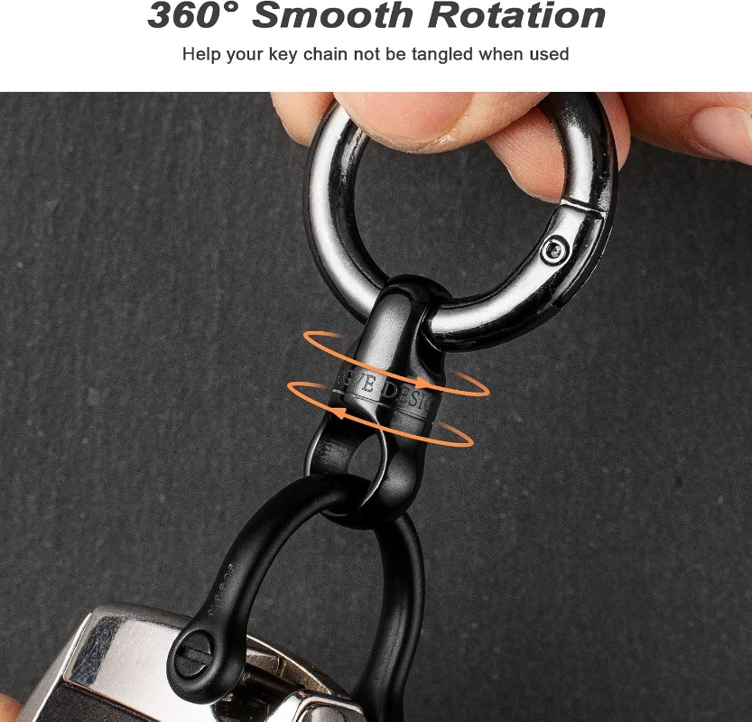 Titanium Key Ring With Round C - Edc Carry Clip ulasan dan harga